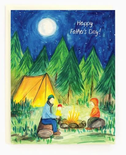 Paperhood - Camping Dad Card