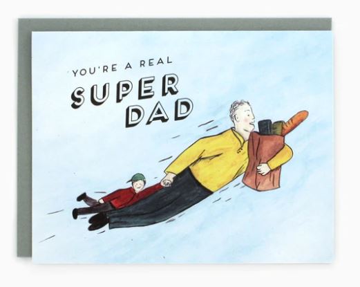 Paperhood - Super Dad Card