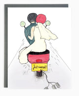 Wedding Scooter Card