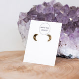 Emily Thai - Crescent Moon Studs