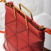 Origami Small Tote - Bordeaux Red