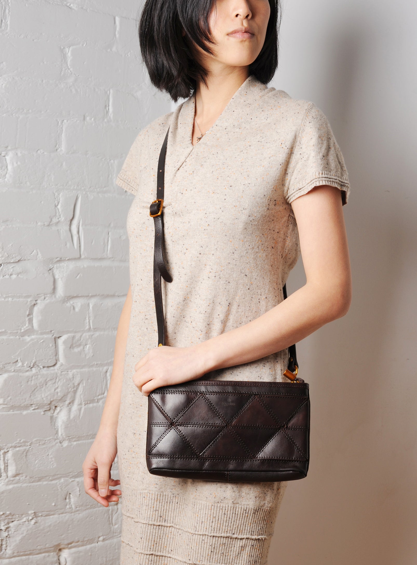 Origami Clutch / Crossbody Bag - Midnight