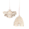 Light + Paper Studio - Bee & Hive Ornament Set