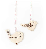 Birds Ornament Set