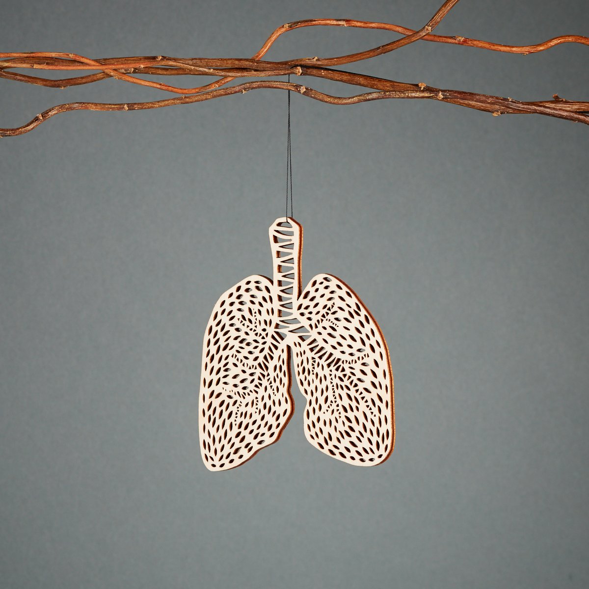 Anatomy Lungs Ornament