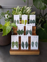 Alocasia Polly Leaf Earrings