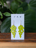 Rae Designs - Neon Pothos Earrings