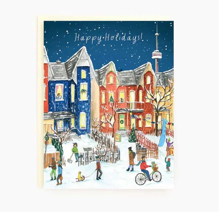 Paperhood - Kensington Market Holiday Card
