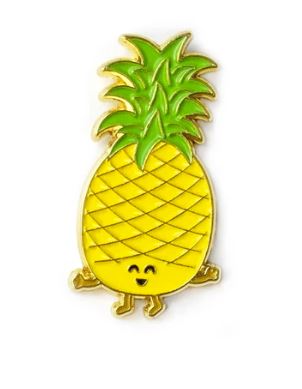 Queenies Cards - Pineapple Enamel Pin