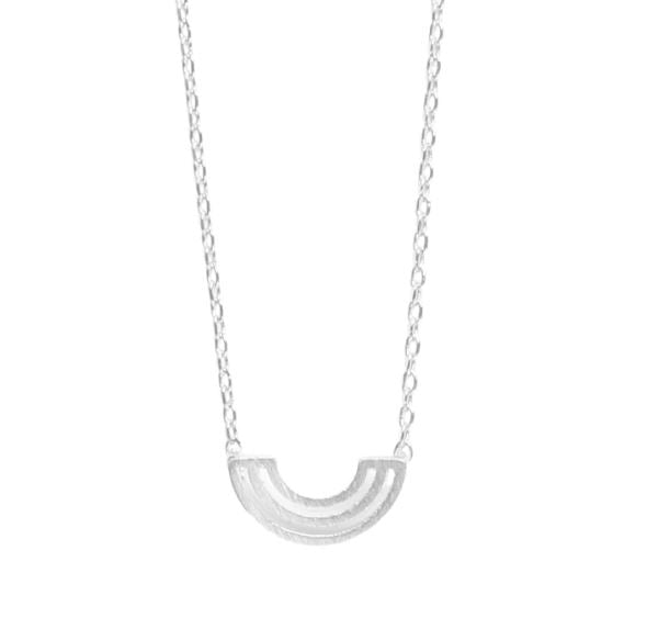 PRYSM - Rainbow Necklace Silver