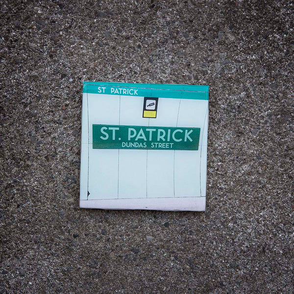 Resurfaced - St Patrick Station Tile Coaster