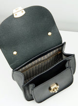 'Summit' Classic Mini Saddle Bag - Black