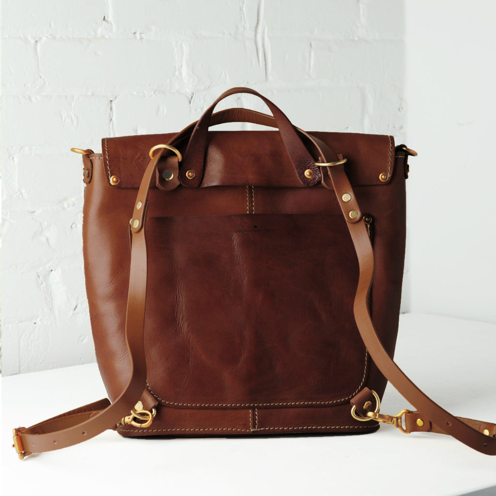 Venture Convertible Backpack - Chestnut