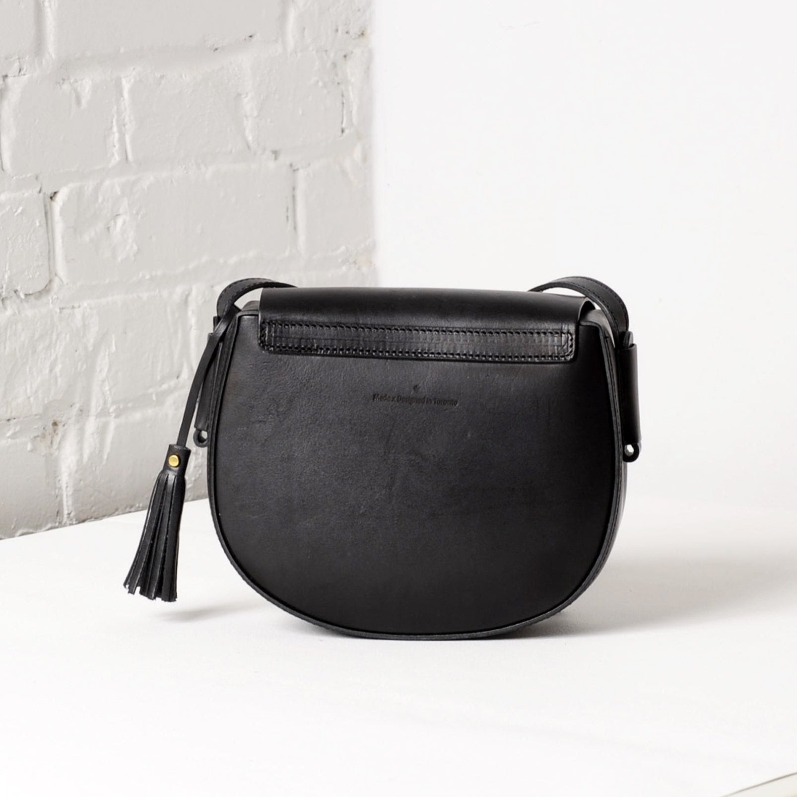 Vive 2.0 Saddle Crossbody Bag - Black