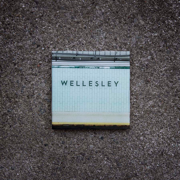 Resurfaced - Wellesley Station Tile Coaster