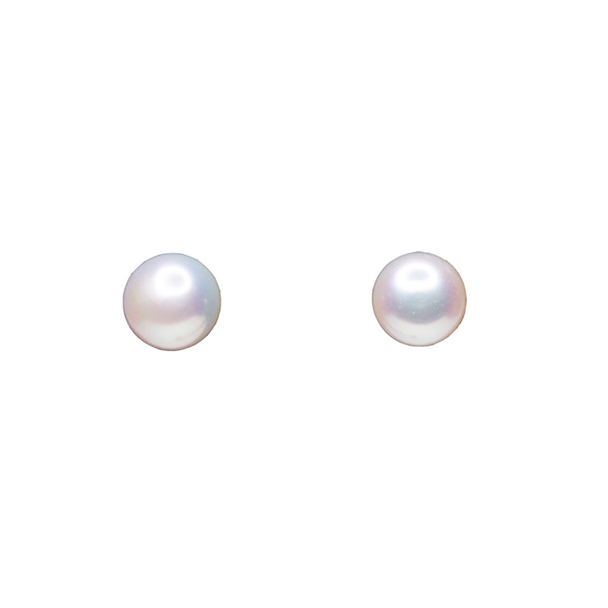 Camel Wang - Pearl Studs Earrings (White)