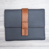 TOGO Two-tone Tri-fold Wallet