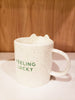 'Feeling Lucky' Hand-Painted & Handmade Ceramic Mugs