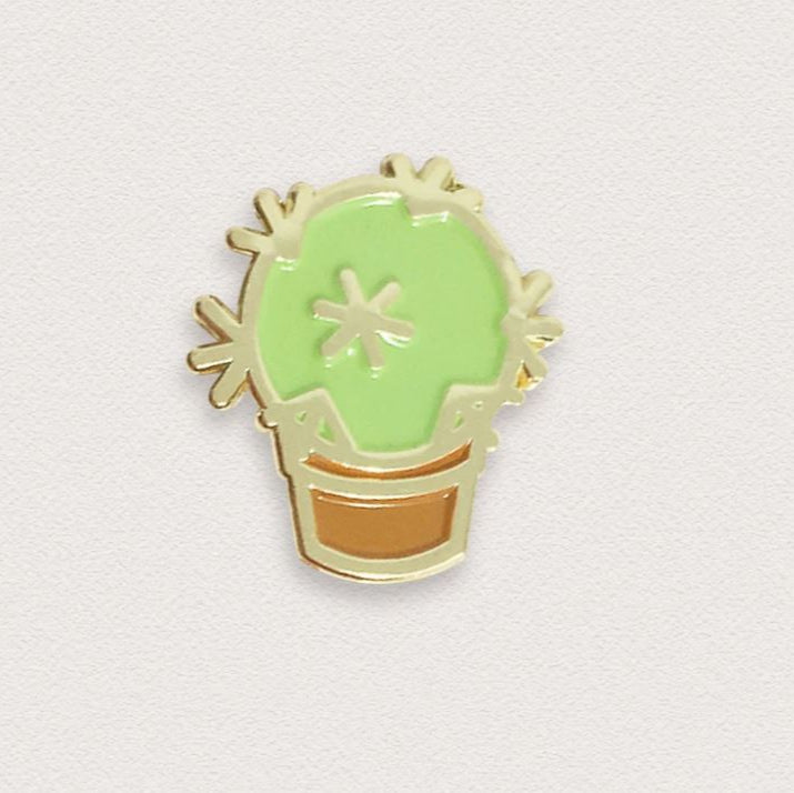 Pokey the Cactus Pin
