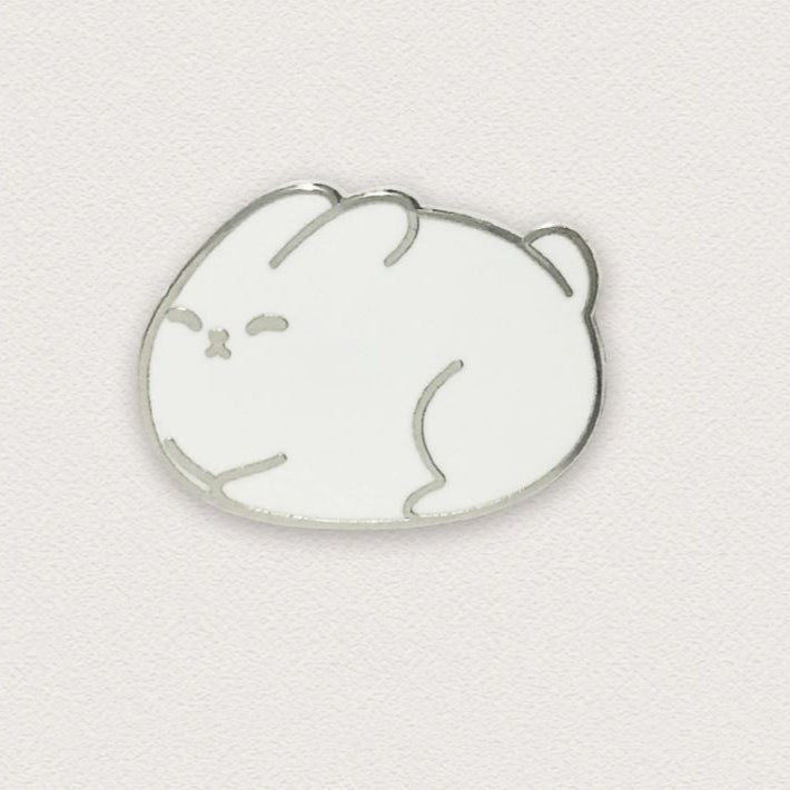 Sleepy Bunny Pin