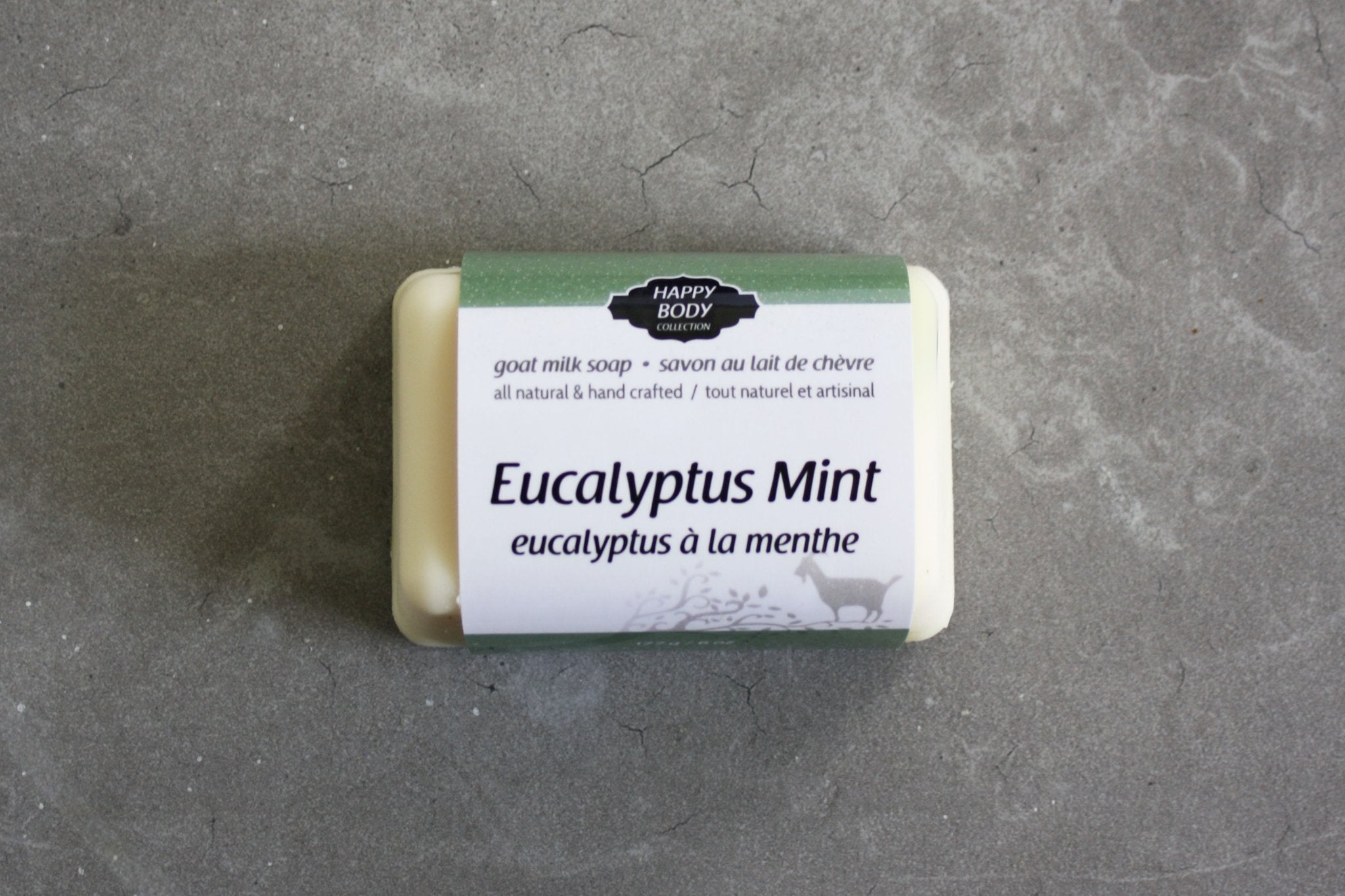 Happy Body Collection - Eucalyptus Mint Goat Milk Soap