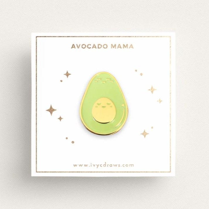 Avocado Mama Pin