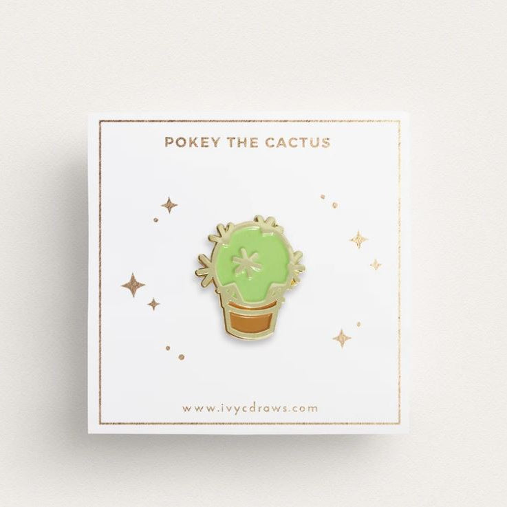 Pokey the Cactus Pin