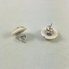 Catmamola Ceramics - Porcelain Stud Button Earrings (Blush)