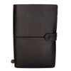 'Explore' Leather Bound Traveler's Notebook - Small Black