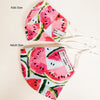 Non-medical Adult Mask - Japanese Red Wave