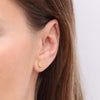 PRYSM - Earring Victoria Gold Studs