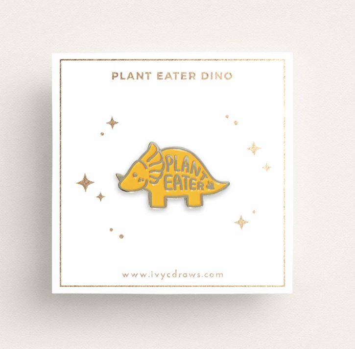 Plant Eater Dino Pin
