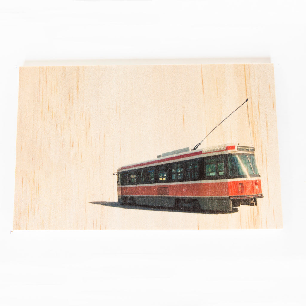 Resurfaced - TTC Streetcar Postcard