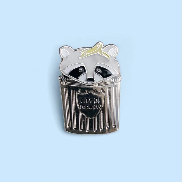 Crywolf - Trash Panda Raccoon Enamel Pin
